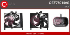 CASCO CEF76014AS — Мотор вентилятора радиатора