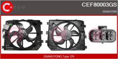 CASCO CEF80003GS — Motor ventilator radiator