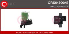 CASCO CRS64600AS — Резистор вентилятора печки