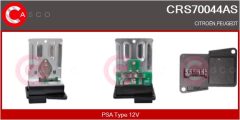 CASCO CRS70044AS — Rezistență ventilator habitaclu