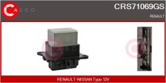 CASCO CRS71069GS — Резистор вентилятора печки