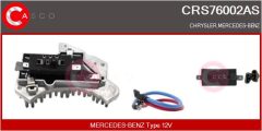 CASCO CRS76002AS — Резистор вентилятора печки