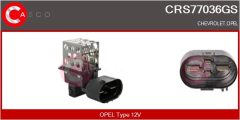 CASCO CRS77036GS — Rezistență ventilator radiator