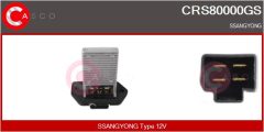 CASCO CRS80000GS — Резистор вентилятора печки
