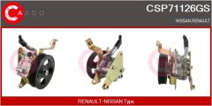 CASCO CSP71126GS — Насос ГУР