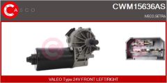 CASCO CWM15636AS — Motor ștergător parbriz