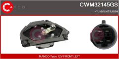CASCO CWM32145GS — Motor ștergător parbriz