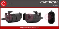 CASCO CWP71003AS — Pompă spălător parbriz