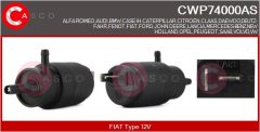 CASCO CWP74000AS — Насос омывателя стекла