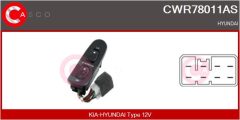 CASCO CWR78011AS — Buton macara geam