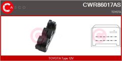 CASCO CWR86017AS — Кнопка стеклоподъёмника