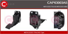CASCO CAP63003AS — Set pedală de accelerație