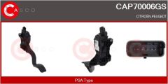 CASCO CAP70006GS — Set pedală de accelerație