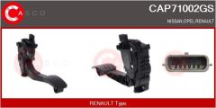 CASCO CAP71002GS — Set pedală de accelerație