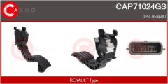CASCO CAP71024GS — Set pedală de accelerație
