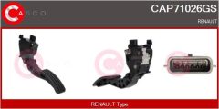 CASCO CAP71026GS — Set pedală de accelerație