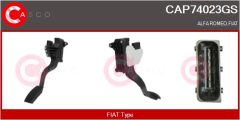 CASCO CAP74023GS — Set pedală de accelerație