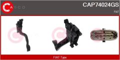 CASCO CAP74024GS — Set pedală de accelerație