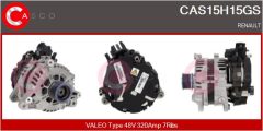 CASCO CAS15H15GS — Demaror-alternator