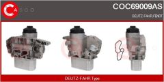CASCO COC69009AS — Radiator ulei motor