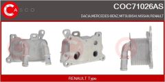 CASCO COC71026AS — Radiator ulei motor