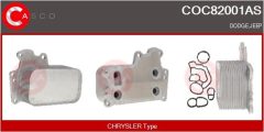 CASCO COC82001AS — Radiator ulei motor