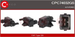 CASCO CPC74032GS — Convertor de presiune pentru EGR