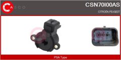 CASCO CSN70I00AS — Senzor poziție clapetă carburator
