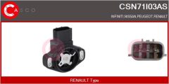 CASCO CSN71I03AS — Senzor poziție clapetă carburator