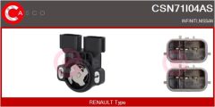 CASCO CSN71I04AS — Senzor poziție clapetă carburator