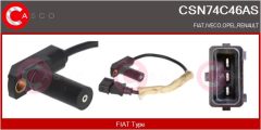 CASCO CSN74C46AS — Senzor impulsuri