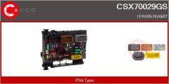CASCO CSX70029GS — Bloc central siguranțe și relee