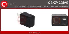 CASCO CSX74028AS — Releu multifuncțional