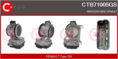 CASCO CTB71005GS — Дроссельная заслонка