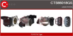 CASCO CTB86018GS — Clapetă de accelerație