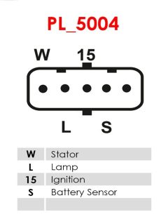 AS-PL A5498(MITSUBISHI) — Alternator