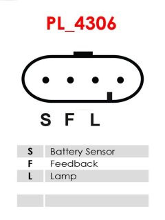 AS-PL ARE0116 — Releu regulator alternator