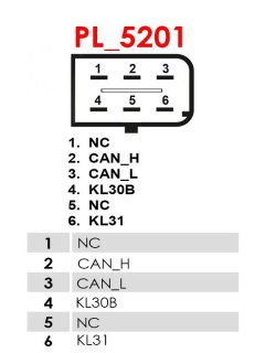 AS-PL A01199(SEG) — Alternator