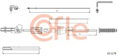 COFLE 10.1178 — Cablu de accelerație