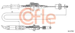 COFLE 10.3750 — Трос сцепления