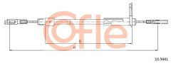 COFLE 10.9441 — Трос ручного тормоза