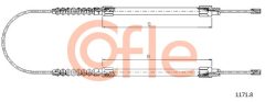 COFLE 1171.8 — Cablu frână de mână