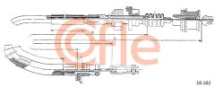 COFLE 18.162 — Трос сцепления