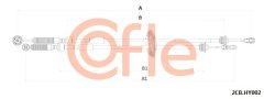 COFLE 2CB.HY002 — Cablu schimbător cutie manuală