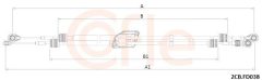COFLE 92.2CB.FD038 — Трос переключения передач МКПП