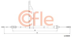COFLE 92.1.FD039 — Трос ручного тормоза