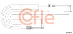 COFLE 92.10.6699 — Cablu frână de mână