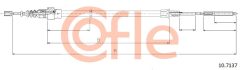 COFLE 92.10.7137 — Cablu frână de mână