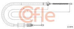 COFLE 92.11.6676 — Cablu frână de mână