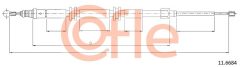 COFLE 92.11.6684 — Трос ручного тормоза
